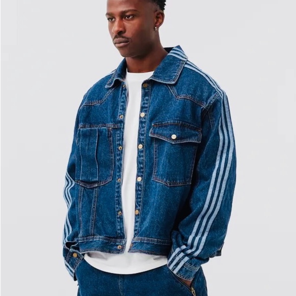 ADIDAS IVY PARK MENS DENIM JACKET M